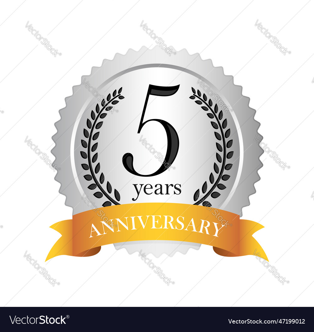 Silber Jubiläumsmedaille - 5 Jahr