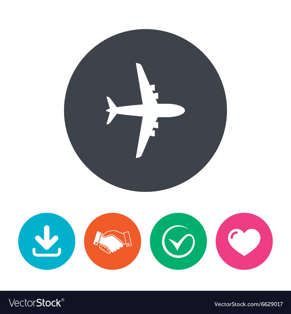 Airplane sign plane symbol travel icon
