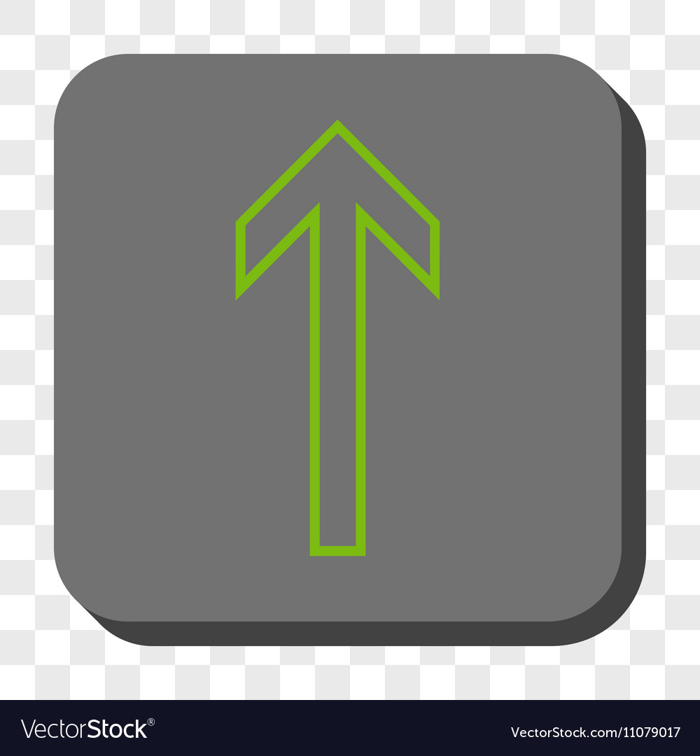 Arrow up rounded square button