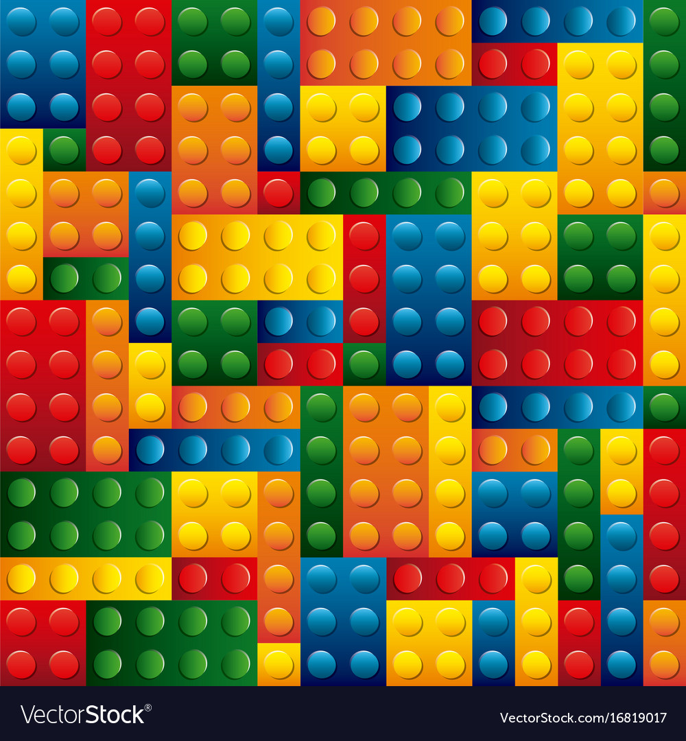 Colorful Building Blocks Pattern