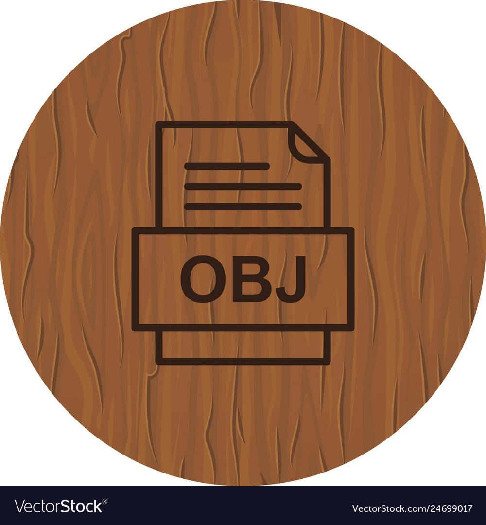 Obj file document icon