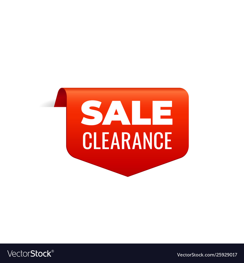 Red banner ribbon top bookmark sale clearance