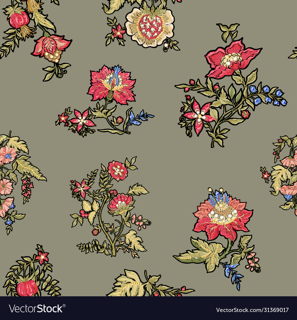 Seamless pattern background vector image Seamless pattern background