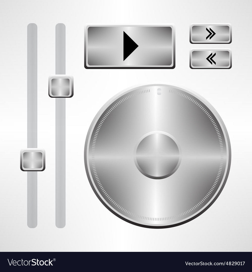 Software music elements icon set