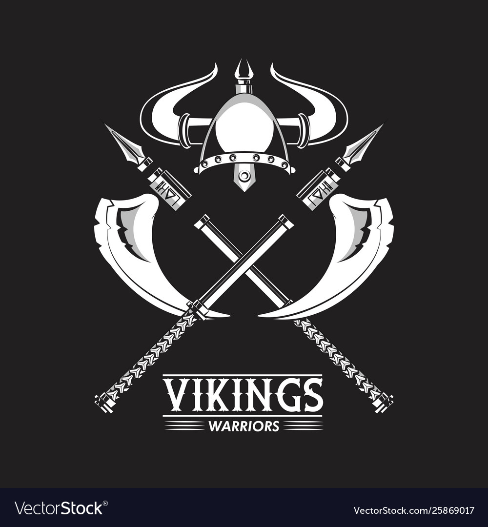 Vikings Krieger gedruckt Tshirt Vorlage