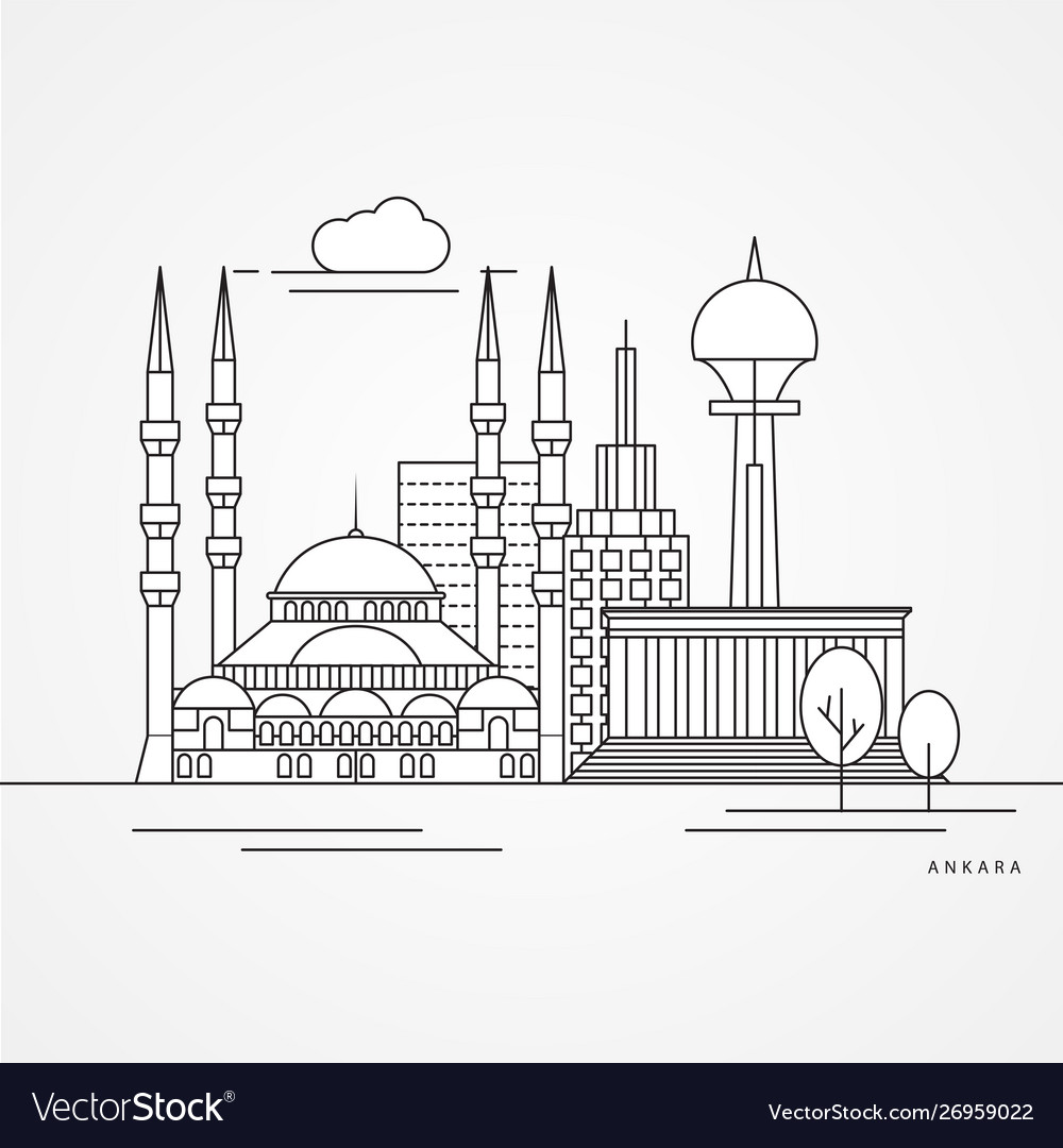 Ankara Truthahn detaillierte Silhouette vector image Ankara Truthahn detaillierte Silhouette