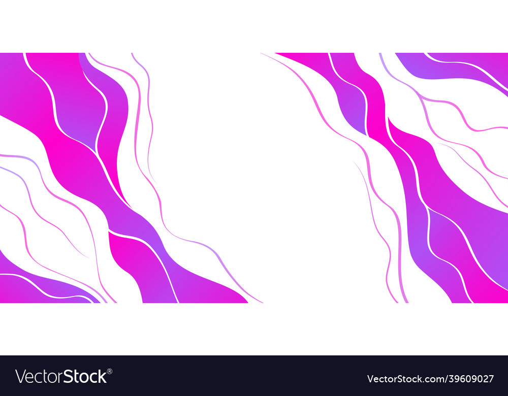 Abstract background with line and wavy