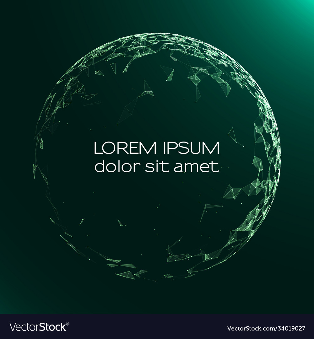 Abstract Mesh Sphere Data Network