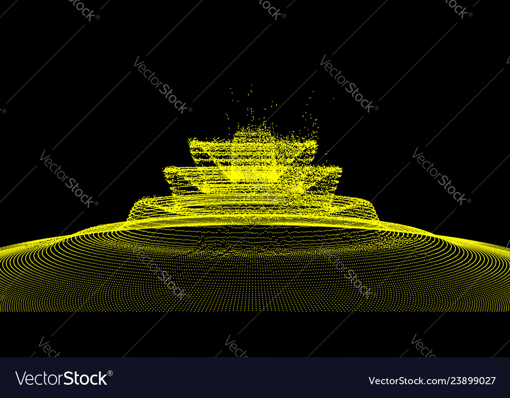 Background with explosion abstract dynamic vector image Background with explosion abstract dynamic