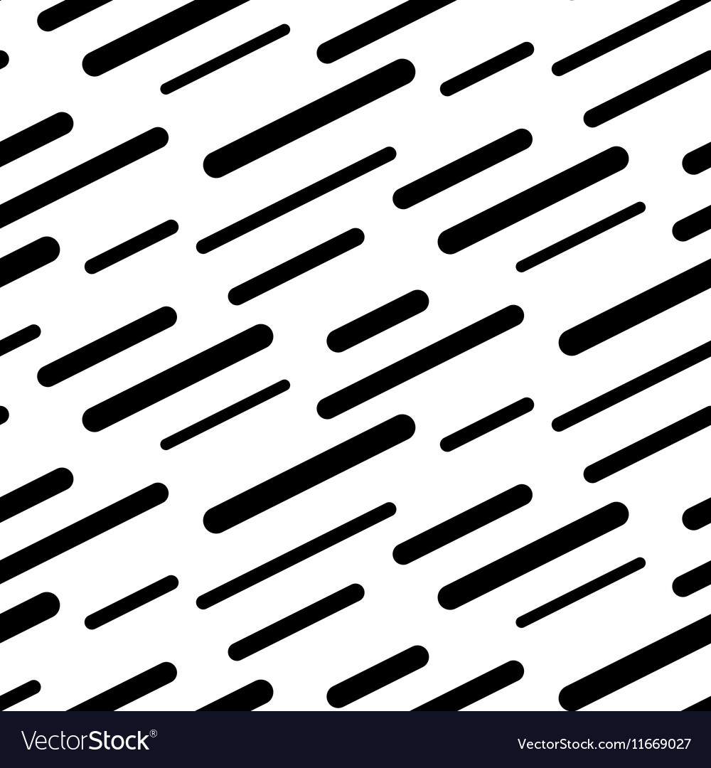 Diagonal Stick Pattern - Monochrome