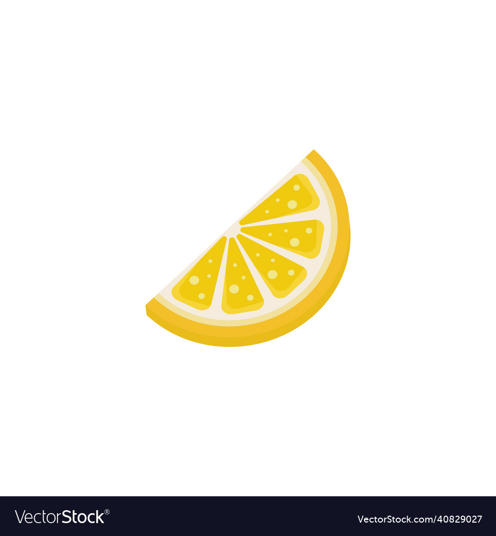 Lemon clipart design template Vector Image Lemon clipart design template