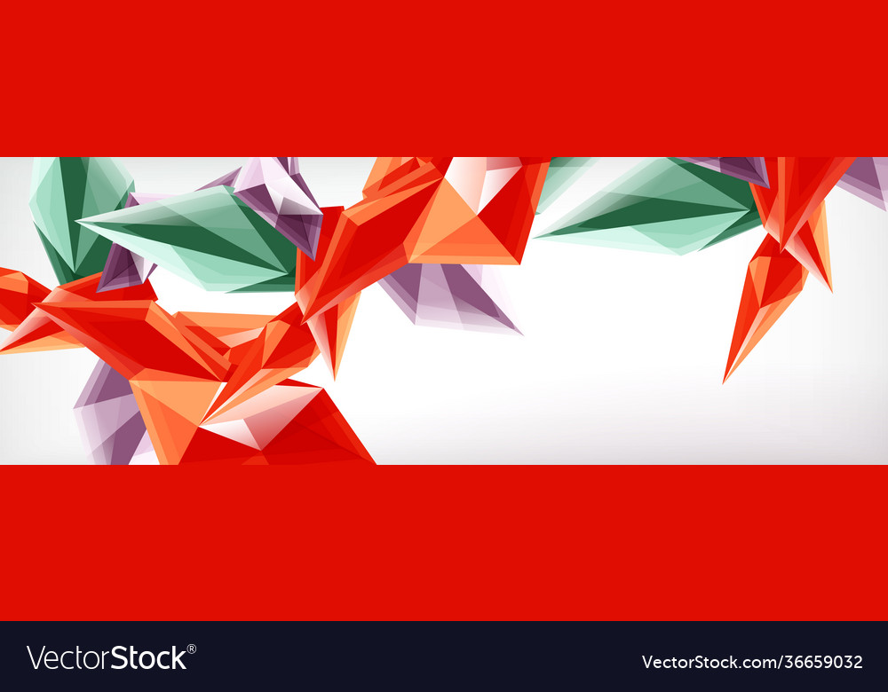 3d triangles and pyramids abstract Vector Image 3d triangles and pyramids abstract