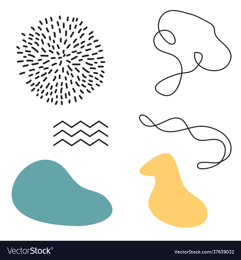 Abstract minimal design element
