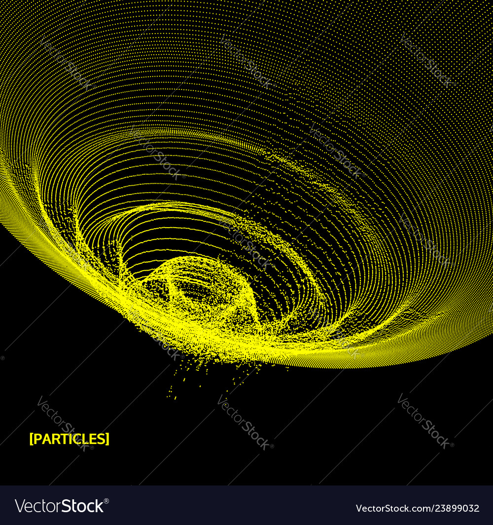 Abstract science or technology background network vector image Abstract science or technology background network