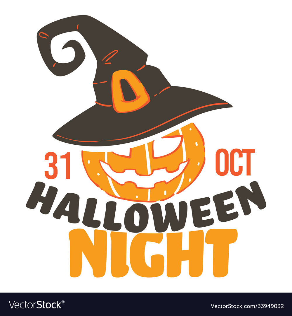 Halloween night 31 october celebration