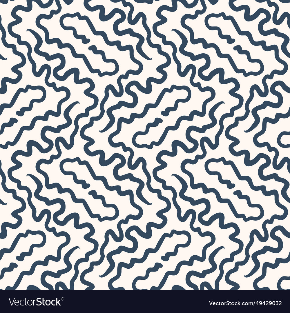 Seamless pattern with a simple abstract drawing vector image Seamless pattern with a simple abstract drawing