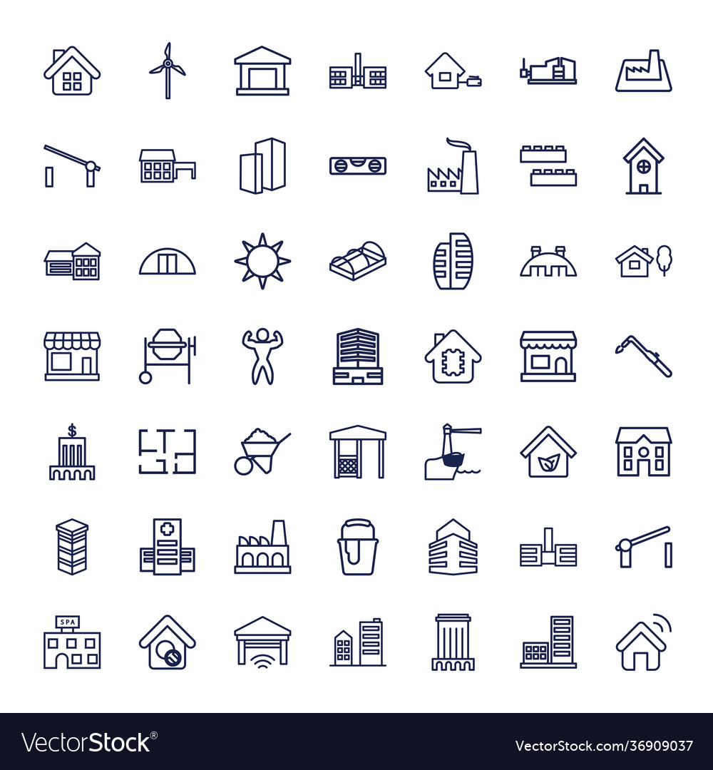 Building icons