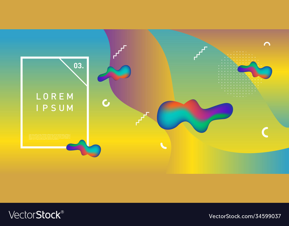 Liquid color background design fluid gradient