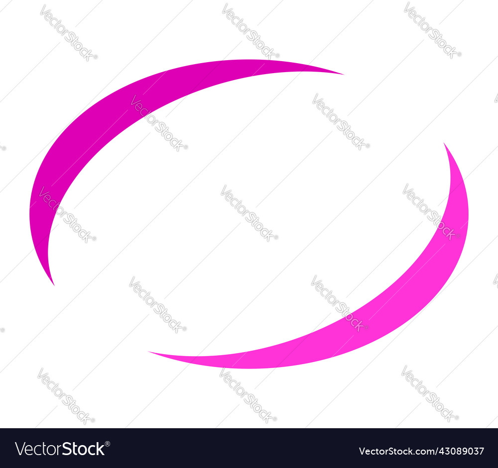 Oval ellipse empty frame border elliptical banner Vector Image Oval ellipse empty frame border elliptical banner