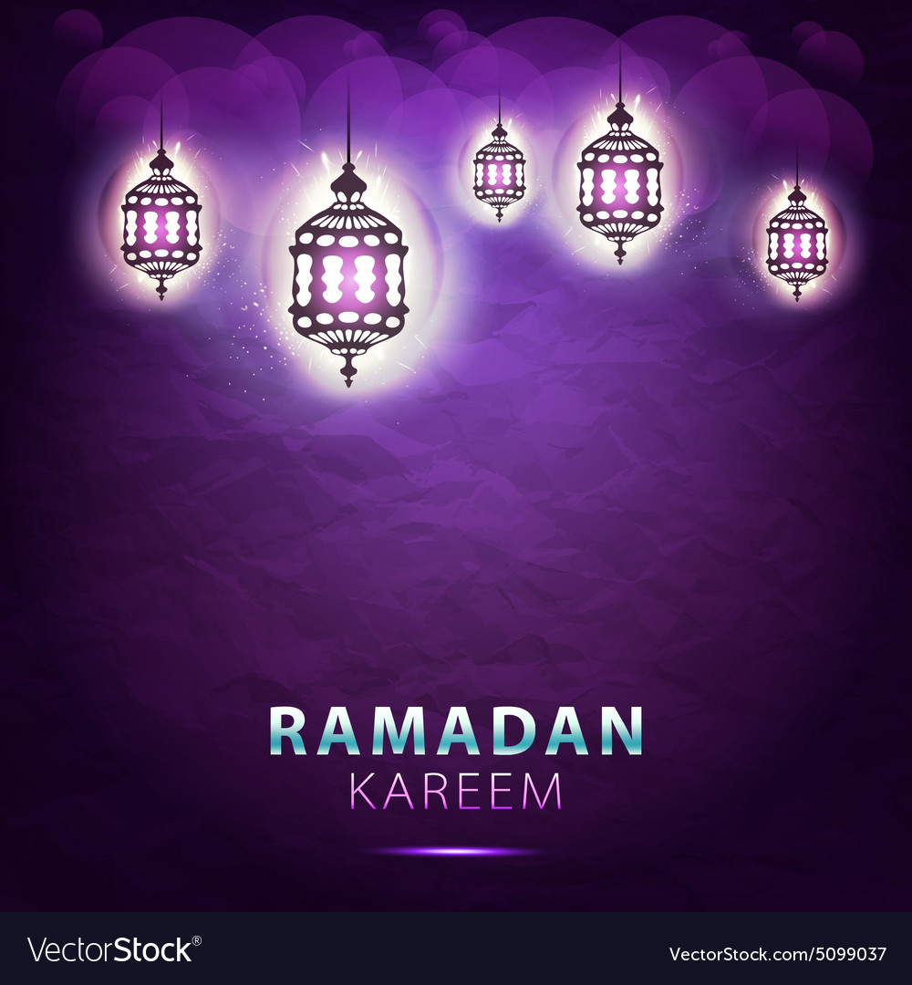 Traditionelle Laterne ramadan kareem kunst schön