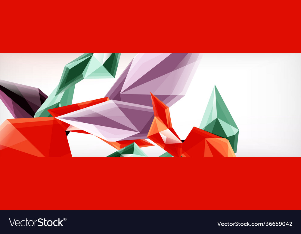3d triangles and pyramids abstract vector image 3d triangles and pyramids abstract