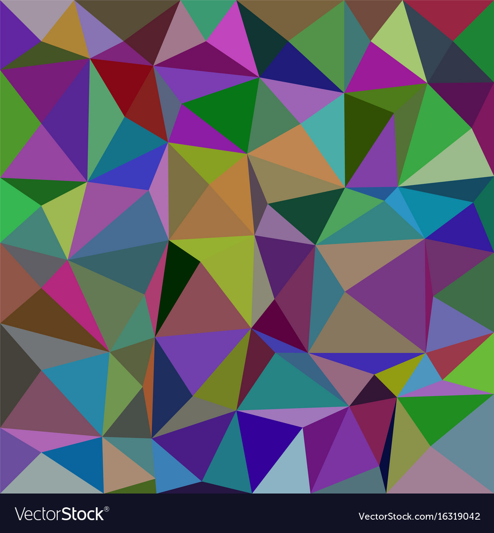 Abstract triangle tiled mosaic background