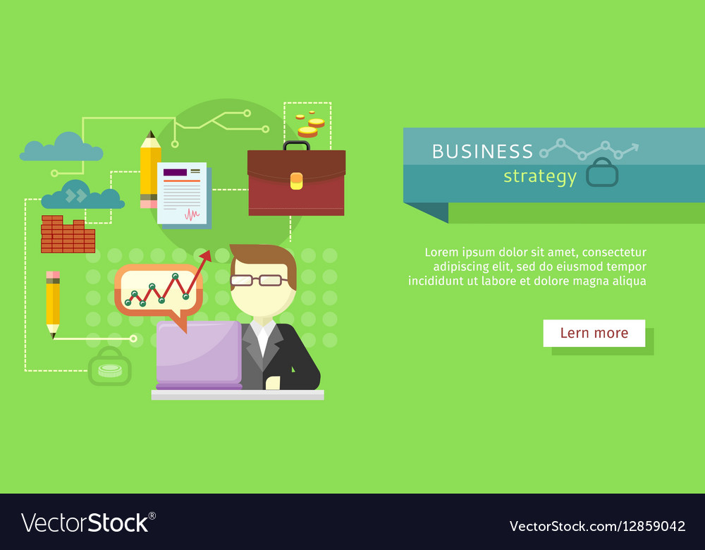 Business strategy web banner performance analysis