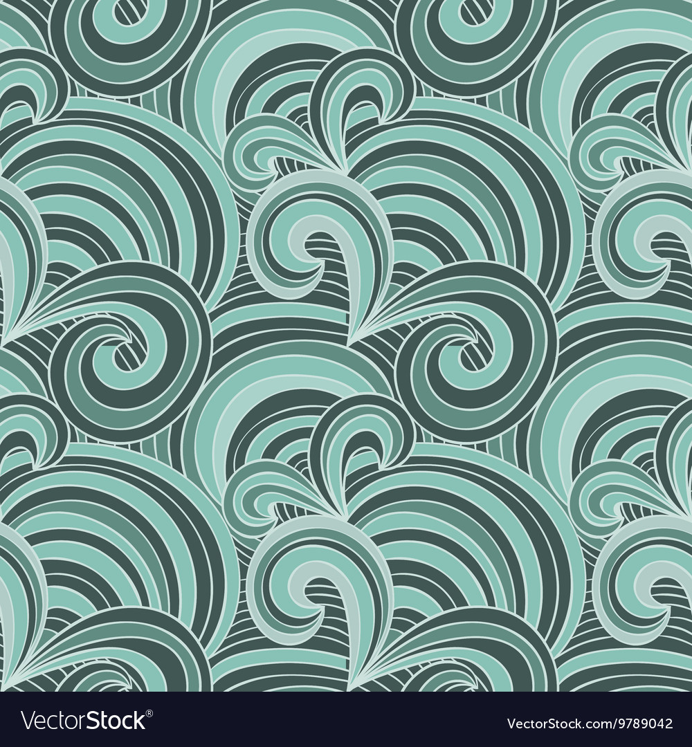 Nahtlose abstrakte Curl Muster