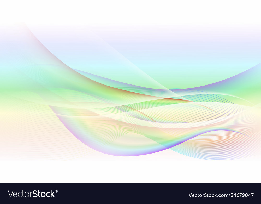 Abstract rainbow background in design