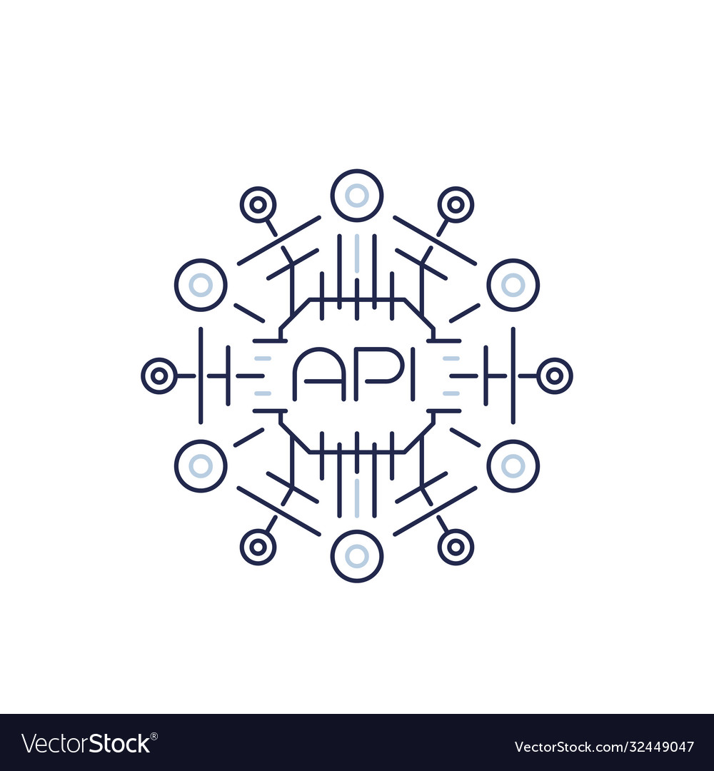 API & Application Interface Icon