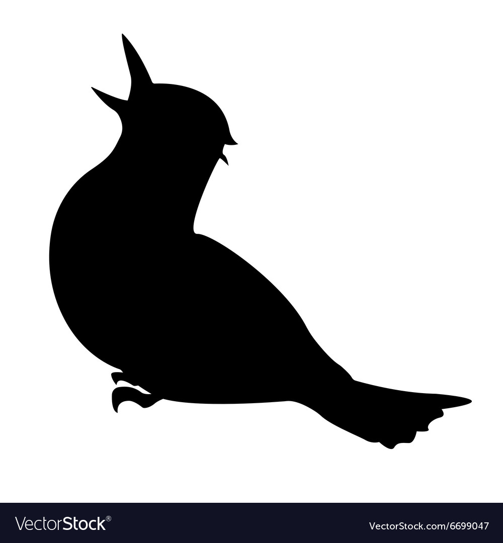 Bird Silhouette - Lark