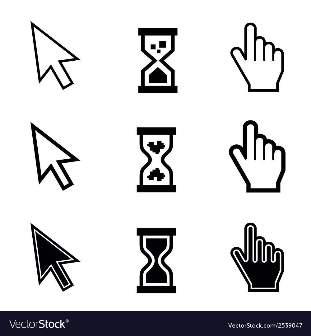 Cursors icons