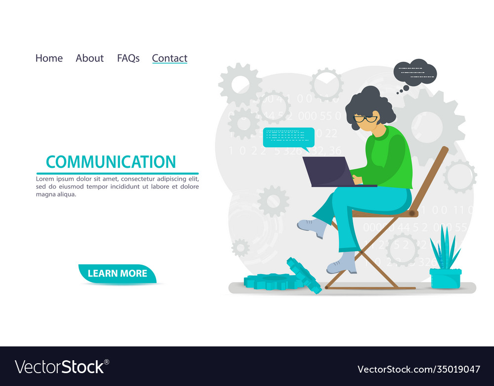 For design web pages and mobile applications Vector Image For design web pages and mobile applications