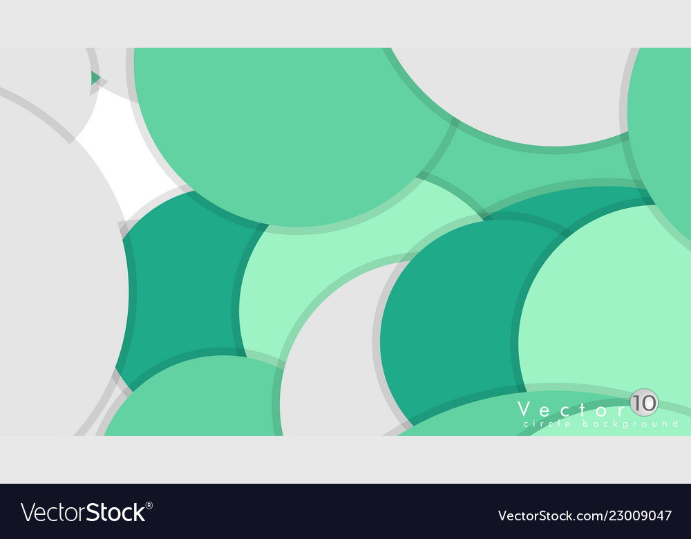 Simple and colorful circles background design Vector Image Simple and colorful circles background design