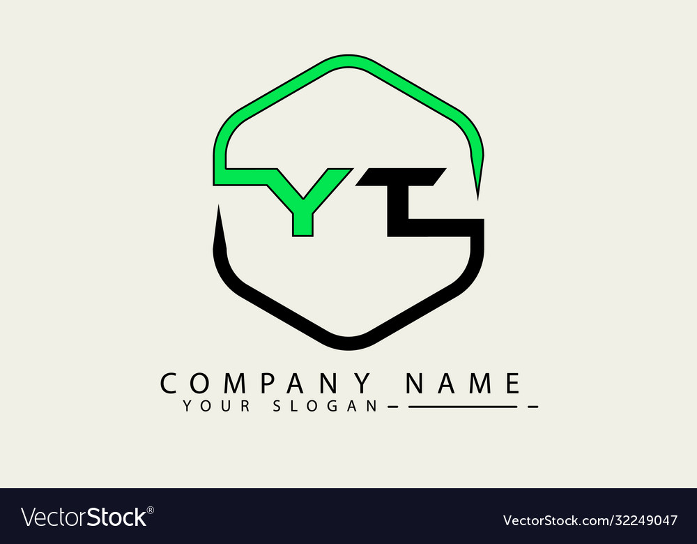 Yt logo Royalty Free Vector Image - VectorStock