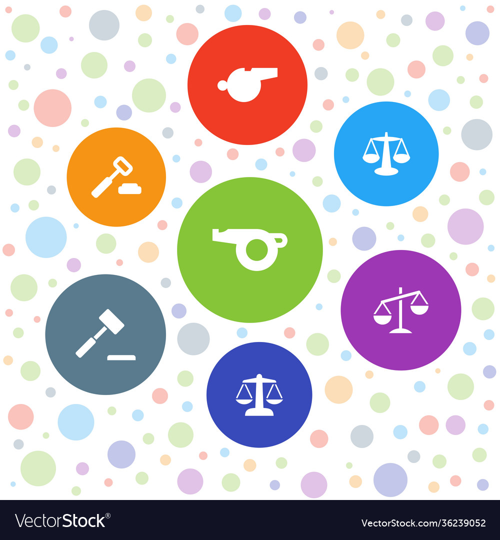 7 judge icons