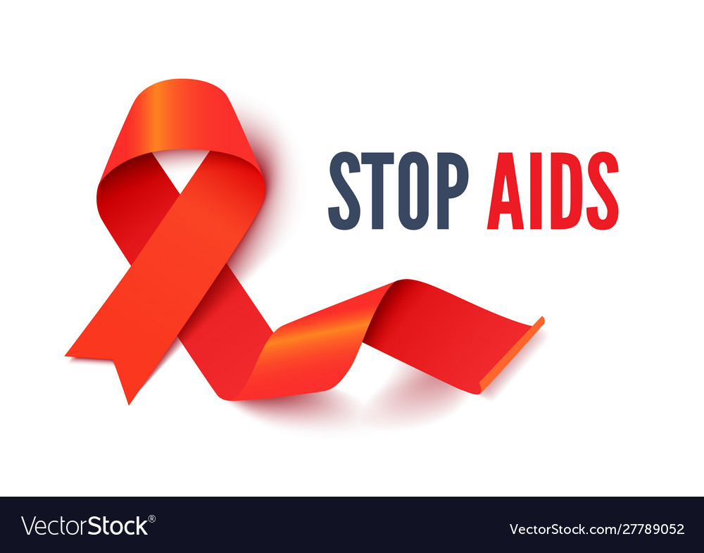Aids And Hiv Awareness Month Banner Royalty Free Vector