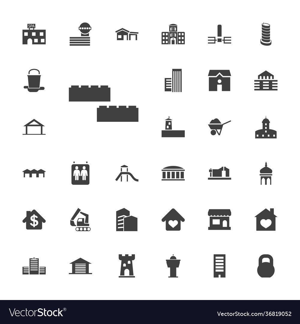 Building icons