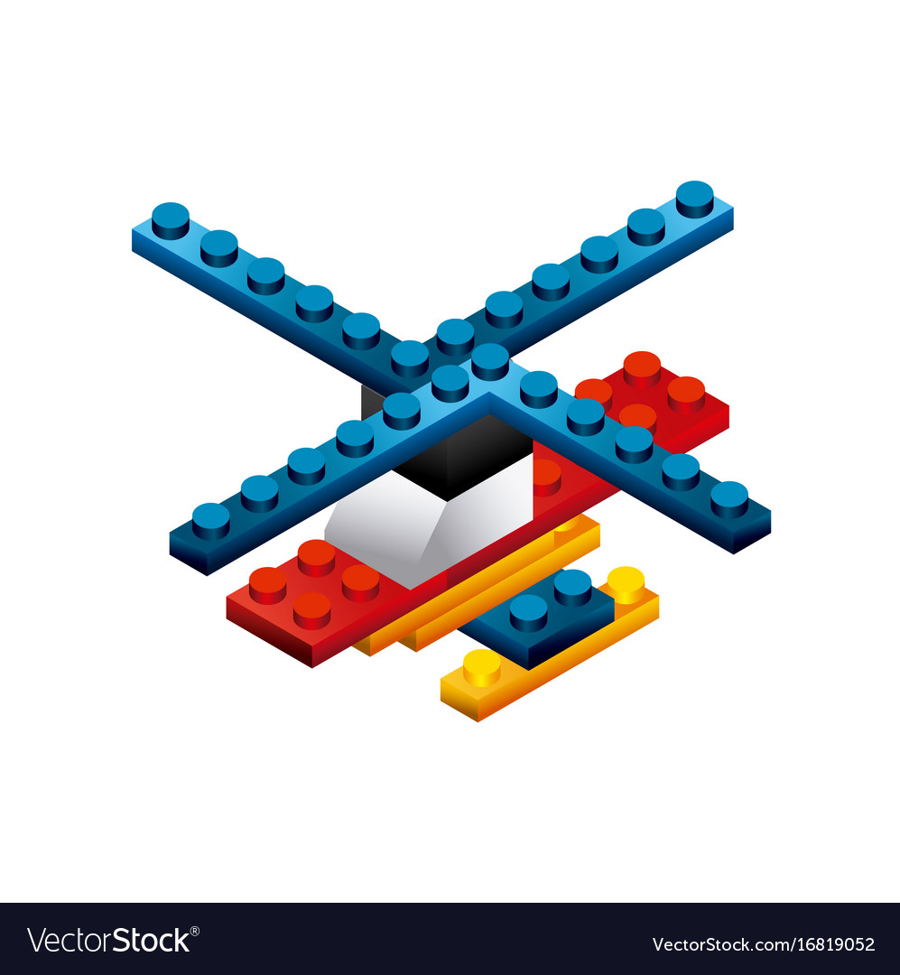 Colorful Building Blocks Set