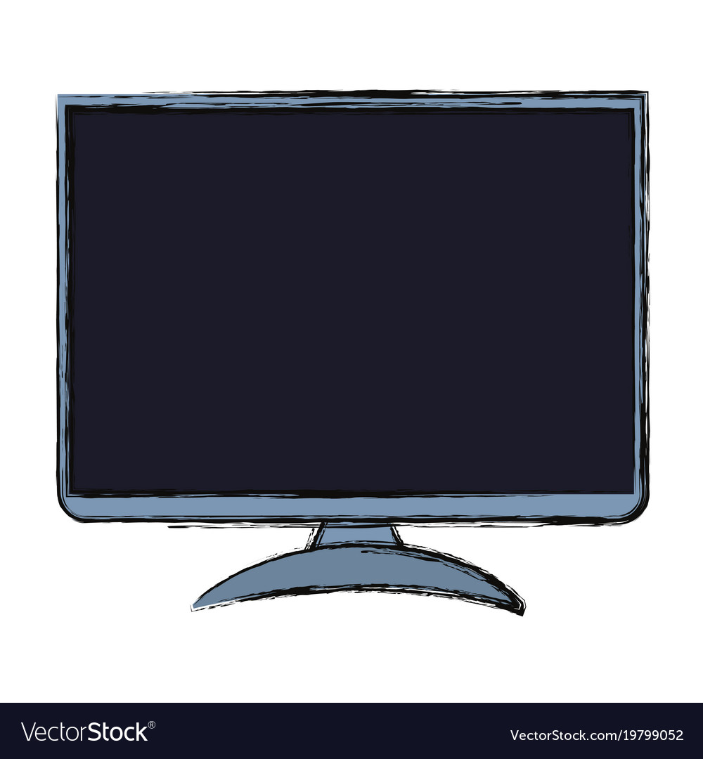 Computer monitor icon