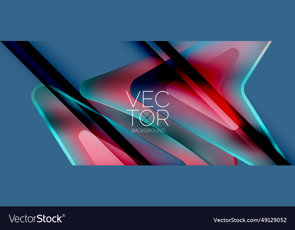 Fluid gradient arrow abstract vibrant arrows vector image Fluid gradient arrow abstract vibrant arrows