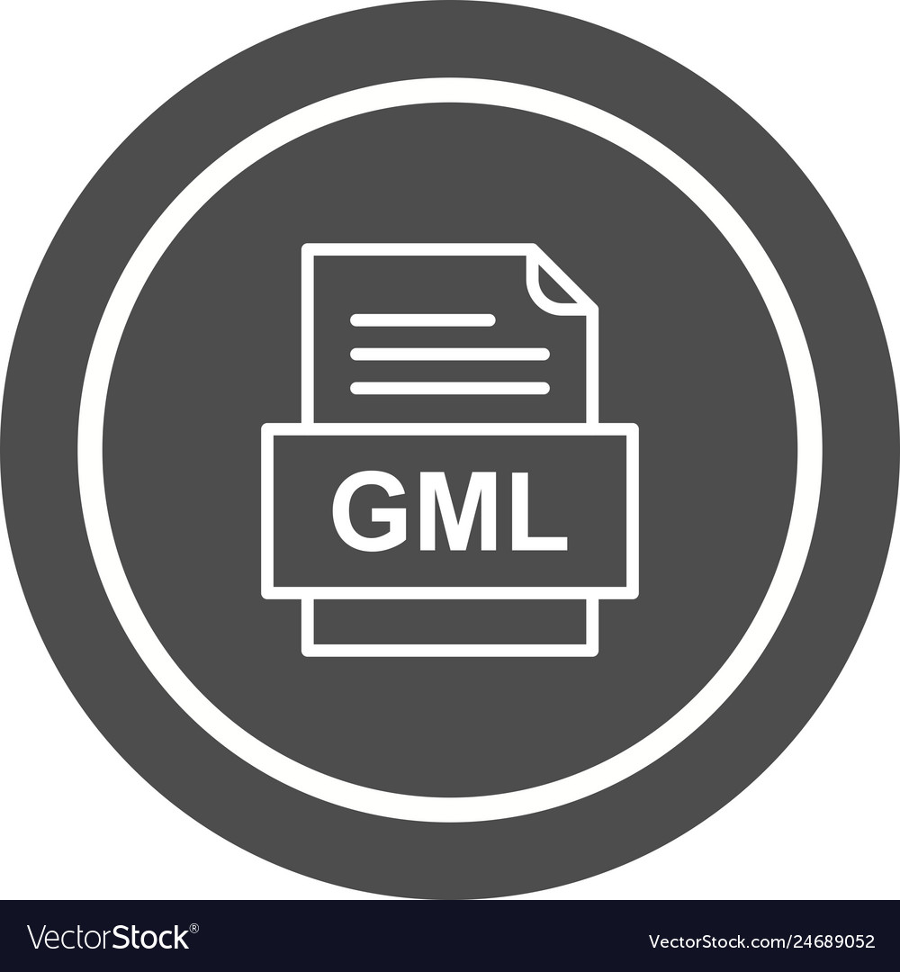 Gml file document icon