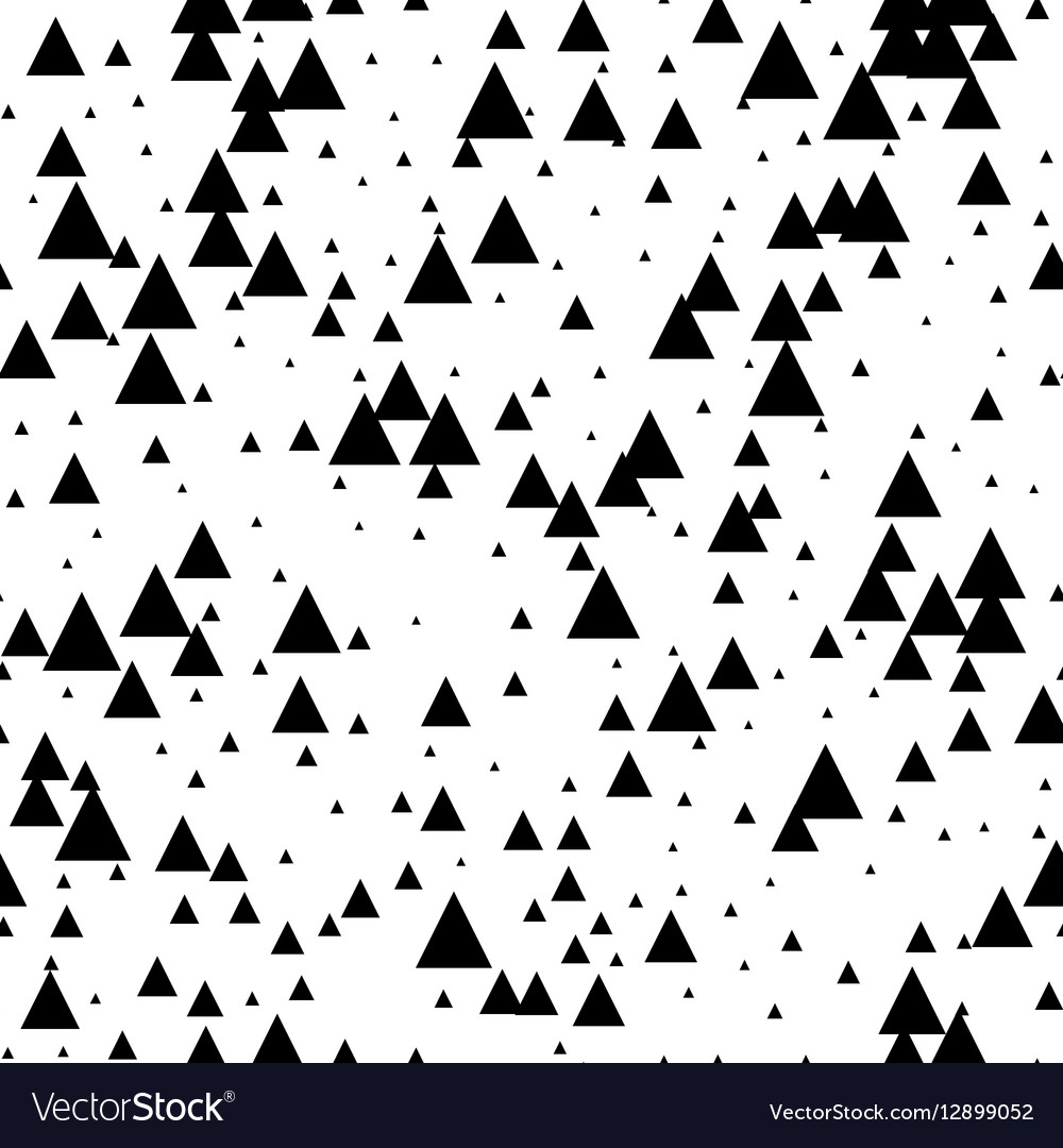 Seamless black white abstract pattern memphis