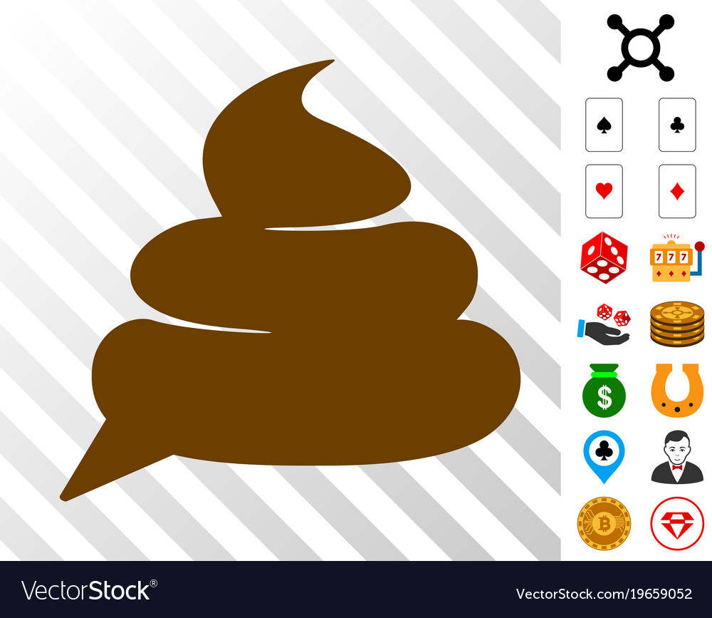 Shit idea cloud icon with bonus
