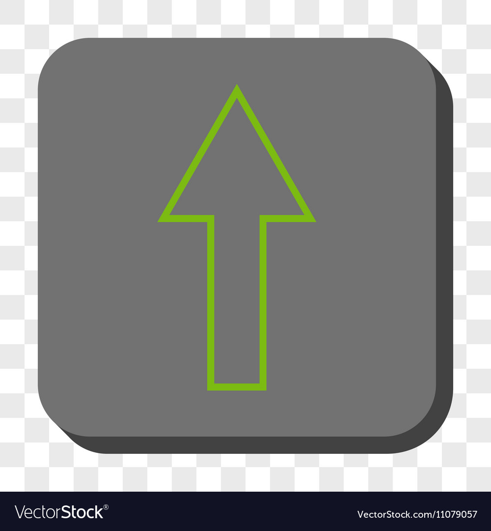 Arrow up rounded square button
