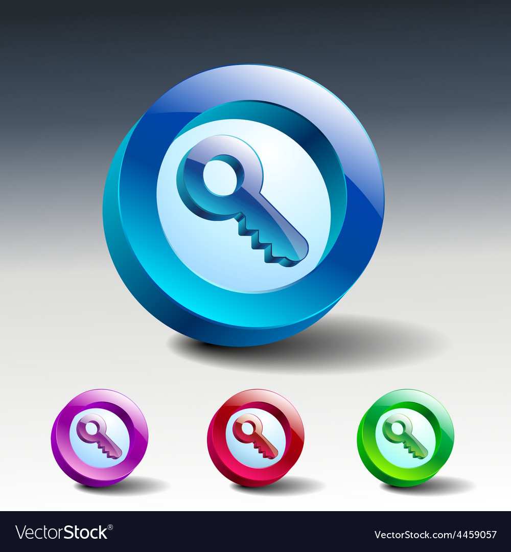 Key icon secure security web