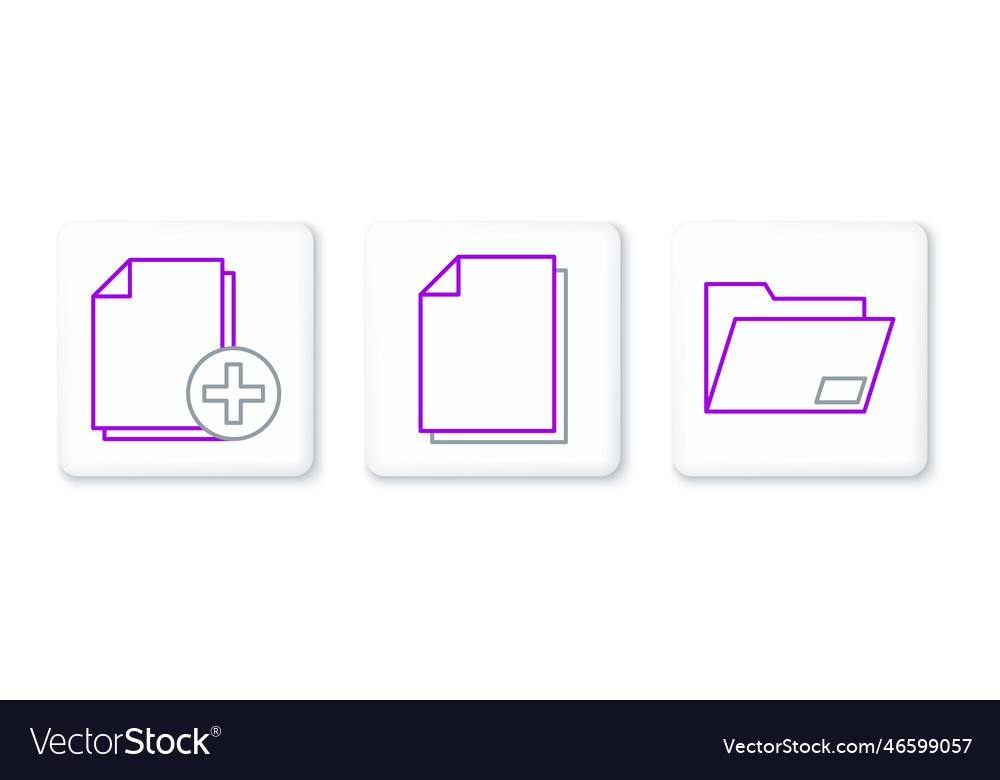 Fügen Sie neue Datei und Icon hinzu vector image Fügen Sie neue Datei und Icon hinzu