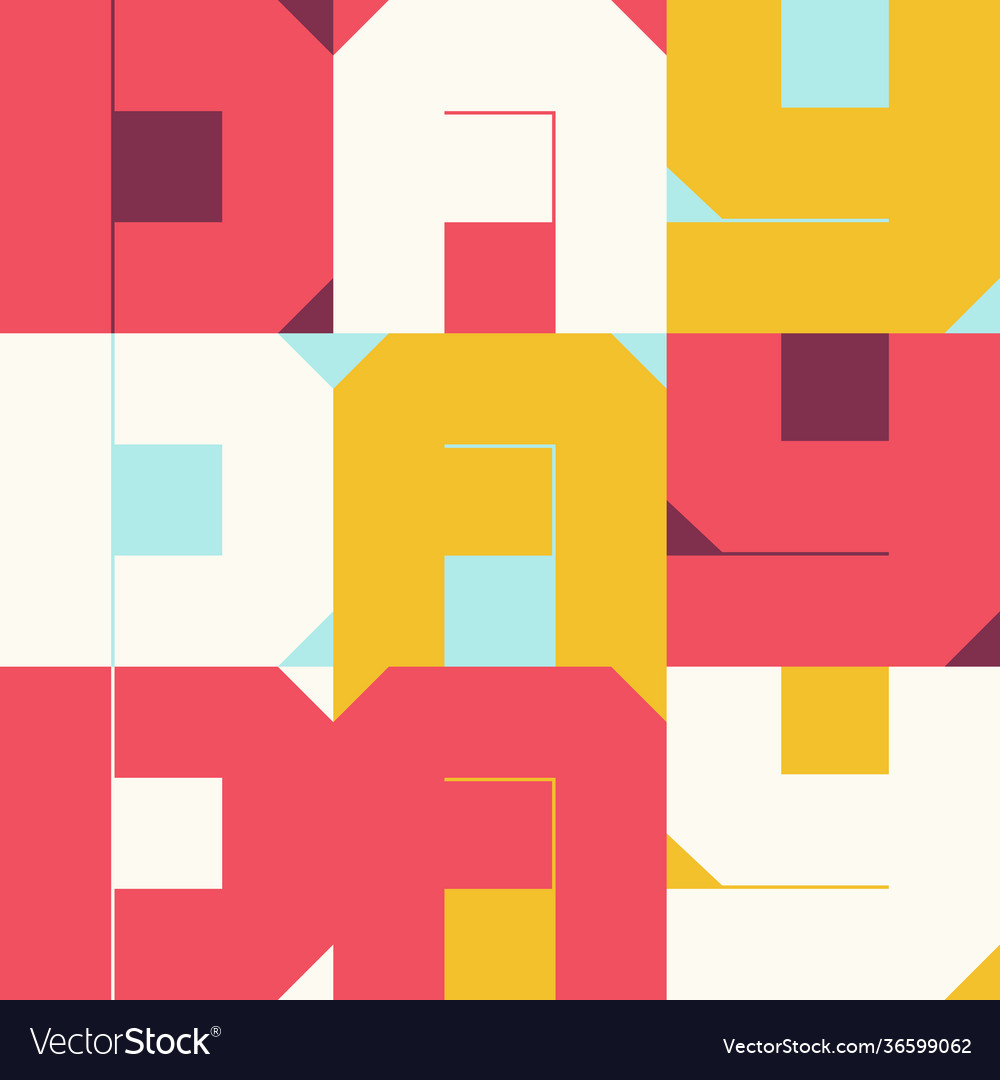 Abstract pattern design elements vector image Abstract pattern design elements