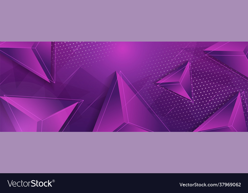 Abstract Purple Triangle Background