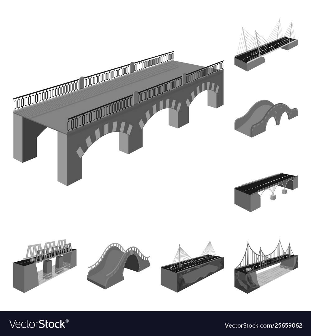 Isolated object connection and crossing logo vector image Isolated object connection and crossing logo